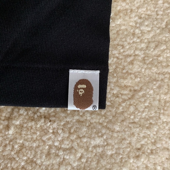 Bape A Bathing Galaxy Glow Ape Head Tee Small - Picture 5 of 5